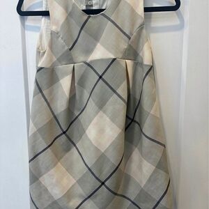 Burberry Light Beige and Cream Fabric